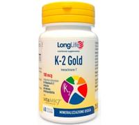 K-2 Gold 100mcg LongLife 60 Perle Di Gelatina