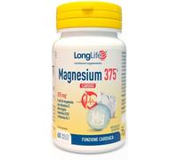 Long Life Magnesium 375 Cardio - 60 tav Cuore e circolazione, anti stanchezza