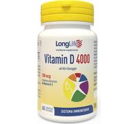 Phoenix Longlife Vitamin D 4000 UI 60 Compresse Rivestite Da 100 mcg - Integratore Per La Salute Delle Ossa