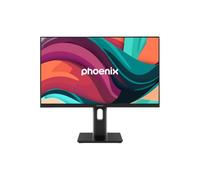Phoenix - Monitor Essence 27 Pro | 27" IPS Grado A+ | Full HD 1920x1080 100Hz | Connettività HDMI, DisplayPort, VGA | Altoparlanti integrati | Regolazione ergonomica | Filtro luce blu (24" 100Hz)