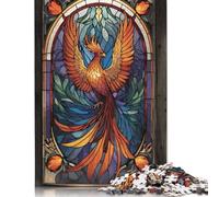 Phoenix Myth Animal Puzzle Impossible 1000Pcs Decorazione Per La Casa. Rilassamento E Intelligence Per Adulti E Ragazzi Da 14 Anni 1000pcs (38x26cm)