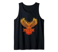 Phoenix Mythical Bird Rising Born Phoenix Firebird Uomini Donne Canotta