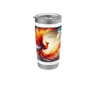 Phoenix Numero Nato Da Seven 142857 Bicchiere termico in acciaio inox doppia parete