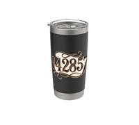 Phoenix Numero Nato Da Seven 142857 Bicchiere termico in acciaio inox doppia parete