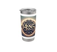 Phoenix Numero Nato Da Seven 142857 Bicchiere termico in acciaio inox doppia parete