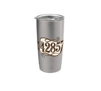 Phoenix Numero Nato Da Seven 142857 Bicchiere termico in acciaio inox doppia parete