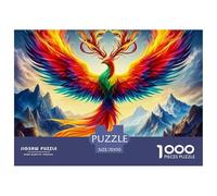 Phoenix Puzzle 1000 Pezzi Per Adulti E Bambini Da 14 Anni E Più Impegnativo E Difficile Giochi Rilassamento,Regalo Per Amore E Amico 70x50cm/1000pcs