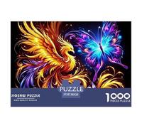Phoenix Puzzle 1000 Pezzi Per Adulti E Ragazzi Impegnativo E Difficile Giochi Rilassamento E Intelligence,Collezione D'Arte 38x26cm/1000pcs