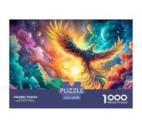 Phoenix Puzzle 1000 Pezzi Per Adulti Perfetto Per Appassionati Di Esperti Sfida Impossibile Scompresso Giocattoli Regalo Per La Famiglia Per Adulti E Bambini A Partire Da 12 Anni 52x38cm/1000pcs