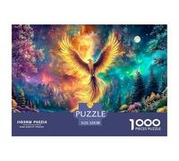 Phoenix Puzzle 1000 Pezzi Per Adulti Perfetto Per Appassionati Di Esperti Sfida Impossibile Scompresso Giocattoli Regalo Per La Famiglia Regalo Per Adulti E Bambini Da 14 Anni E Più 52x38cm/1000pcs