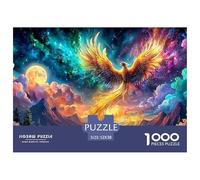 Phoenix Puzzle 1000 Pezzi Per Adulti Perfetto Per Appassionati Di Esperti Sfide Difficili Scompresso Giocattoli Regalo Per La Famiglia Per Adulti E Bambini A Partire Da 12 Anni 52x38cm/1000pcs