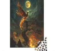 Phoenix Puzzle 1000 Pezzi, Strumento Cognitivo, Progetto Condiviso, Opera Da Mostrare 1000pcs (75x50cm)
