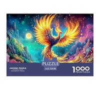 Phoenix Puzzle Da 1000 Pezzi Perfetto Per Appassionati Di Esperti Sfida Impossibile Creativo Regalo Per La Famiglia Regalo Per Adulti E Bambini Da 14 Anni E Più 52x38cm/1000pcs