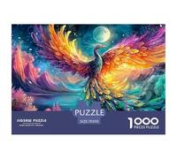 Phoenix Puzzle Da 1000 Pezzi Perfetto Per Appassionati Di Esperti Sfida Impossibile Creativo Regalo Per La Famiglia Regalo Per Adulti E Bambini Da 14 Anni E Più 70x50cm/1000pcs