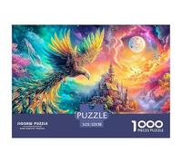 Phoenix Puzzle Da 1000 Pezzi Perfetto Per Appassionati Di Esperti Sfide Difficili Intrattenimento Creativo Regalo Per La Famiglia Regalo Per Adulti E Bambini Da 14 Anni E Più 52x38cm/1000pcs