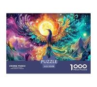Phoenix Puzzle Da 1000 Pezzi Perfetto Per Appassionati Di Esperti Sfide Difficili Scompresso Giocattoli Regalo Per La Famiglia Regalo Per Adulti E Bambini Da 14 Anni E Più 52x38cm/1000pcs