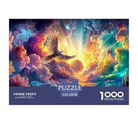 Phoenix Puzzle Da 1000 Pezzi Perfetto Per Appassionati Di Esperti Sfide Difficili Scompresso Giocattoli Regalo Per La Famiglia Regalo Per Adulti E Bambini Da 14 Anni E Più 52x38cm/1000pcs
