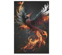 Phoenix Puzzle Games for Adults E Bambini - for Creativity And Mindfulness - Challenging Jigsaw Puzzles 1000 Pezzi for Family 78×53cm