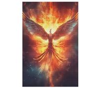 Phoenix Puzzle Games for Adults E Bambini - for Creativity And Mindfulness - Challenging Jigsaw Puzzles 1000 Pezzi for Family （78×53cm）
