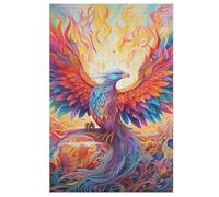 Phoenix Puzzle Games for Adults E Bambini - for Creativity And Mindfulness - Challenging Jigsaw Puzzles 1000 Pezzi for Family 78×53cm