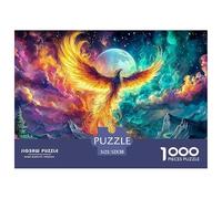 Phoenix Puzzles 1000 Pezzi Perfetto Per Appassionati Di Esperti Sfide Difficili Intrattenimento Creativo Regalo Per La Famiglia Regalo Per Adulti E Bambini Da 14 Anni E Più 52x38cm/1000pcs