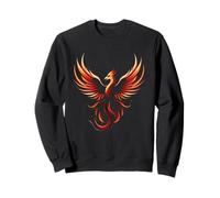 Phoenix Rejuvenation Reborn Phoenix Rising Fire Phoenix Bird Felpa