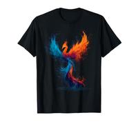 Phoenix Rejuvenation Reborn Phoenix Rising Fire Phoenix Bird Maglietta