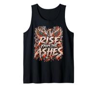 Phoenix Rise from The Ashes Fire Wings Dark Fantasy Art Canotta