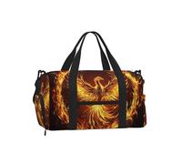 Phoenix Rising - Borsone da palestra per uomo e donna, borsone da viaggio con scomparto per scarpe, impermeabile, per sport, notte, danza, yoga, borsa da portare con sé