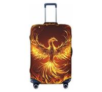 Phoenix Rising - Copertura per valigia, protezione per bagagli, elastica, antigraffio, antipolvere, adatta per bagagli da 56 a 61 cm, Multicolore, S