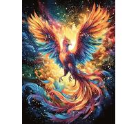 Phoenix Rising from Flames Puzzle 300 Pezzi Per Lui Amici E Colleghi Fairy Tale Scenery Cartoon Rompicapo Sfida Impossibile Giochi Da Tavolo Serate in Gruppo Regalo Natale 2025 300 PCS