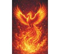 Phoenix Rising Lined Notebook: Lined Journal Inspired by the Phoenix Symbol of Renewal for Writing, Reflection, and Notes