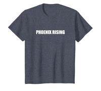 Phoenix Rising Maglietta, Bambini, Pervinca, 3 Anni