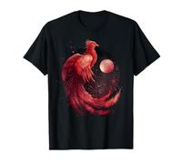 Phoenix Rising Mitico Uccello Ringiovanimento Fuoco Phoenix Bird Maglietta