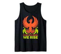 Phoenix Rising 'We Rise' Design Ambientale Canotta