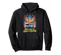 Phoenix RV Rise from The Ashes Design Felpa con Cappuccio