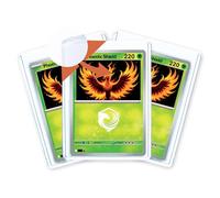 Phoenix Shield 69208 - Set di 25 toploader 35PT formato 3"×4" - Protezione rigida 100% anti-UV per carte collezionabili - PVC ultra trasparente senza plastificanti