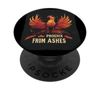 Phoenix Strength Rising Once Again per i fan di Flames and Birds PopSockets PopGrip Adesivo