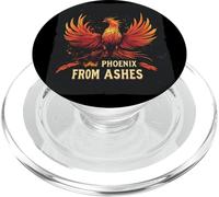 Phoenix Strength Rising Once Again per i fan di Flames and Birds PopSockets PopGrip per MagSafe
