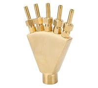 Phoenix - Ugello regolabile per fontana a coda di phoenix, completamente in rame, ugello per fontana a coda di phoenix, irrigatore, g3/4"