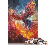 Phoenix Vintage Puzzle 500 pezzi per adulti Giocattoli educativi per l'apprendimento Giochi per famiglie Regali di compleanno per festival 500 pezzi (52x38 cm)