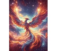 Phoenix with Rainbow Feathers Rompicapo 500 Pezzi Leonardo Da Vinci Per Adulti Wildlife Pet Cartone Rigido Ultima Cena Per Collezione E Regalo Da Passatempo Migliore Vendita 500 PCS