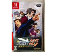 Nintendo Games Switch Ace Attorney Trilogy / Gyakuten Saiban 123 Import Japan Trasparente