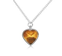 Phoenixbird Athens Grecia collana urna personalizzata per ceneri di animali domestici carino ciondolo commemorativo gioielli regali per cane gatto