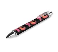 Phoenixes Rising Lotuses - Penna a sfera retrattile, inchiostro nero, per lavoro, ufficio, 1 pezzo come immagine 1