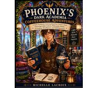 Phoenix's Dark Academia Coffeehouse Adventures: A Dark Academia Coloring Book for Creative Teens Featuring Coffee Culture, Philosophy, Books, Journaling, Mindfulness, and Self-Expression