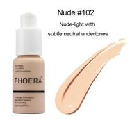 PHOERA Liquido Pelle Fondotinta Opaco Impeccabile Copertura Totale Viso Trucco