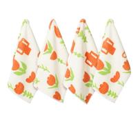 PHOGARY Lavette Bagno 30x35 Panno Microfibra Viso 4 Pezzi, Asciugamani Piccoli per Il Viso, Set Asciugamani Bagno Face Towels Panno Struccante Microfibra - Riutilizzabili (12 x 14in, Tulipano)