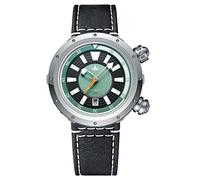 PHOIBOS Vortex Antimagnetico Automatico Orologio subacqueo da uomo 200M Resistenza all'acqua con anse nascoste e doppia corona con lunetta girevole interna verde PY042A