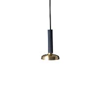 Pholc BLEND Lampadario Nero/Ottone